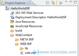 Generated web project
